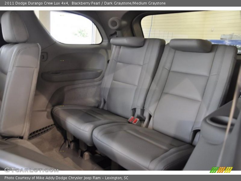 Blackberry Pearl / Dark Graystone/Medium Graystone 2011 Dodge Durango Crew Lux 4x4