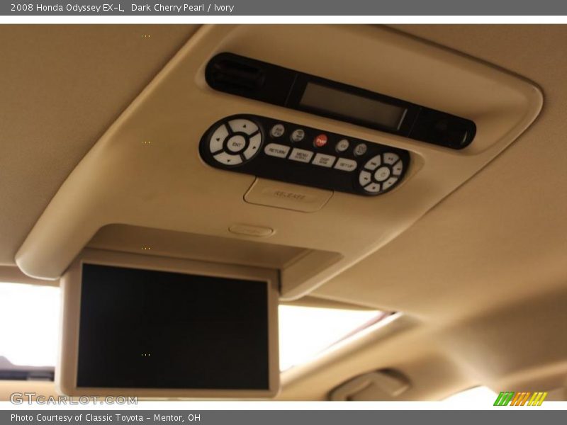 Dark Cherry Pearl / Ivory 2008 Honda Odyssey EX-L