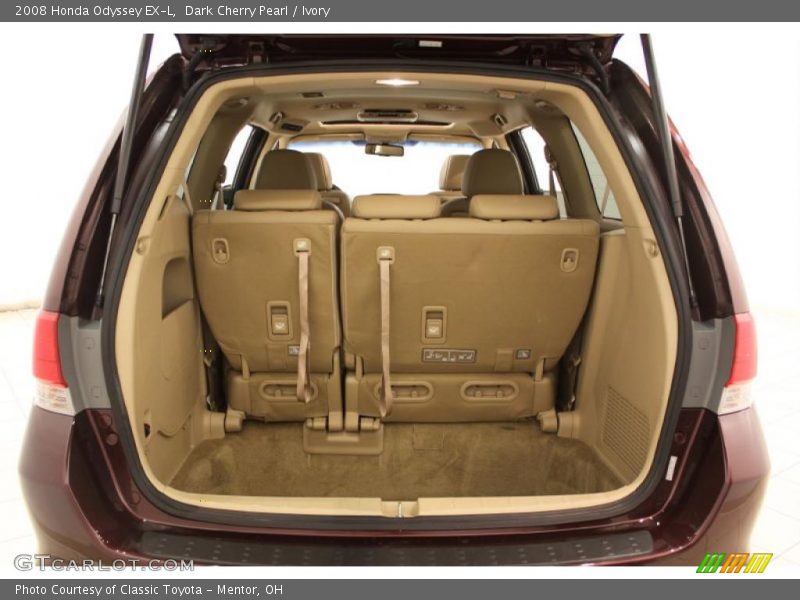 Dark Cherry Pearl / Ivory 2008 Honda Odyssey EX-L