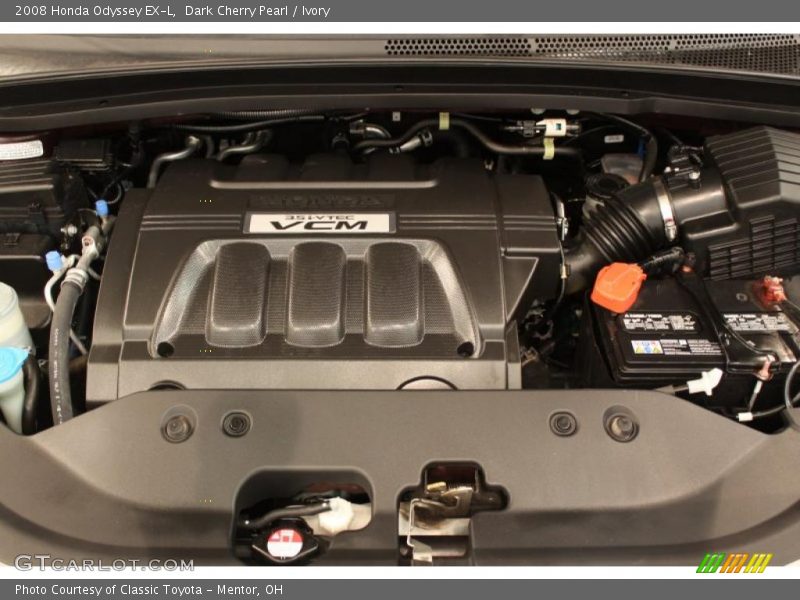 Dark Cherry Pearl / Ivory 2008 Honda Odyssey EX-L