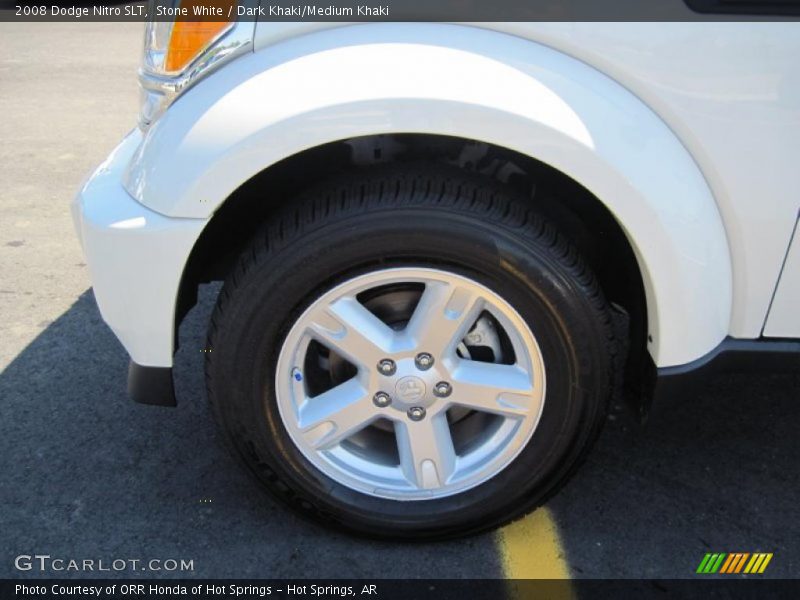 Stone White / Dark Khaki/Medium Khaki 2008 Dodge Nitro SLT