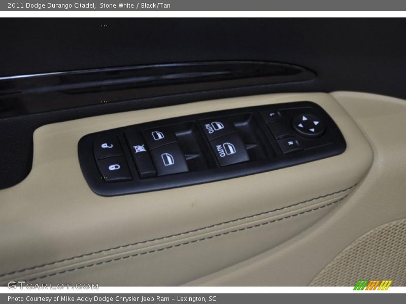 Stone White / Black/Tan 2011 Dodge Durango Citadel