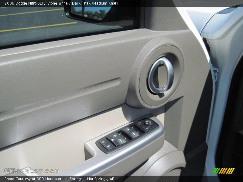 Stone White / Dark Khaki/Medium Khaki 2008 Dodge Nitro SLT
