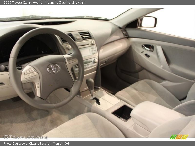 Magnetic Gray Metallic / Ash 2009 Toyota Camry Hybrid