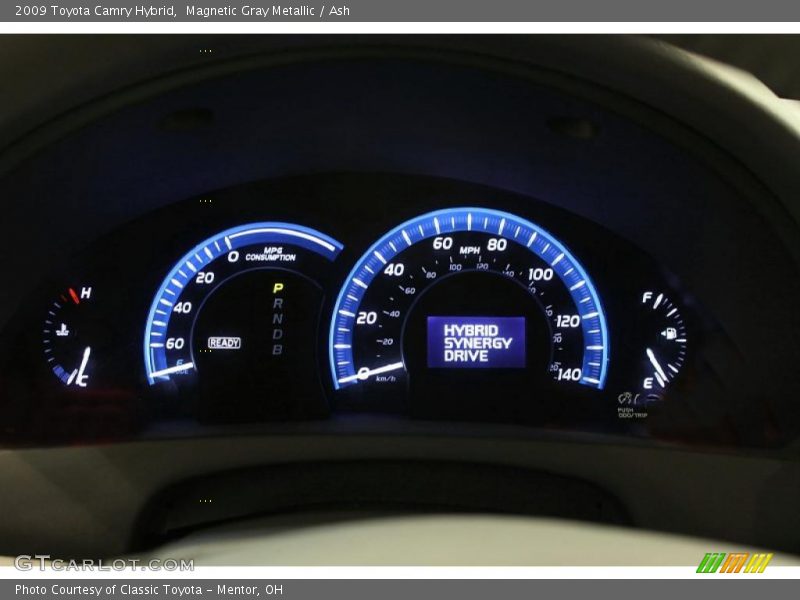 Magnetic Gray Metallic / Ash 2009 Toyota Camry Hybrid