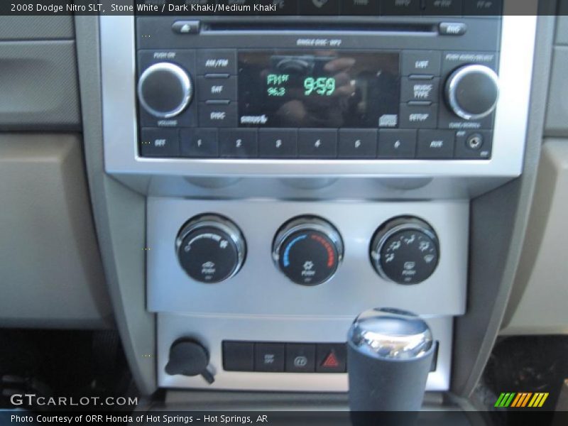 Stone White / Dark Khaki/Medium Khaki 2008 Dodge Nitro SLT