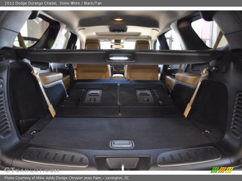 Stone White / Black/Tan 2011 Dodge Durango Citadel