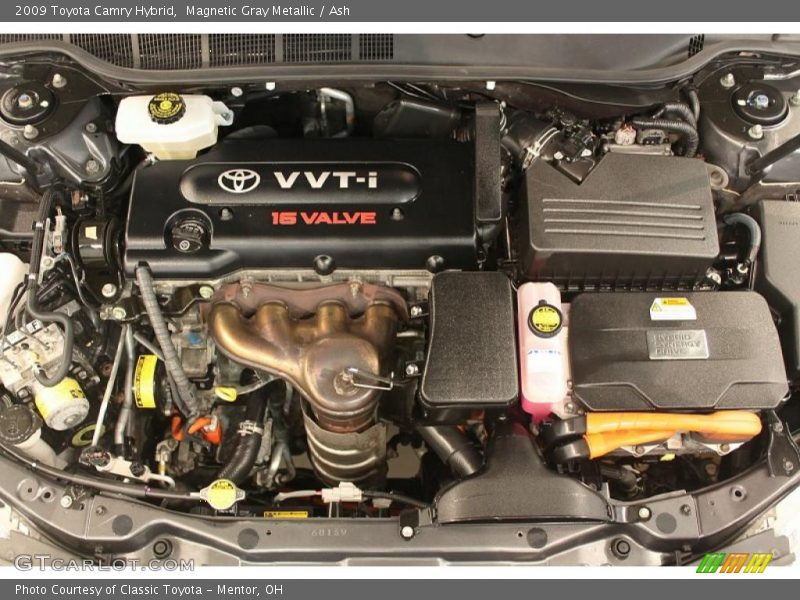 Magnetic Gray Metallic / Ash 2009 Toyota Camry Hybrid