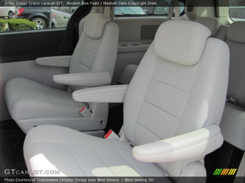 Modern Blue Pearl / Medium Slate Gray/Light Shale 2009 Dodge Grand Caravan SXT