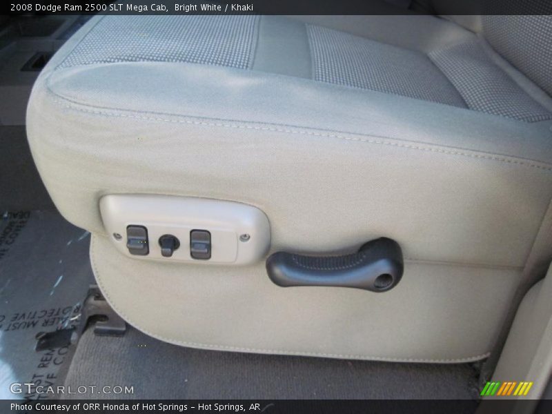 Bright White / Khaki 2008 Dodge Ram 2500 SLT Mega Cab