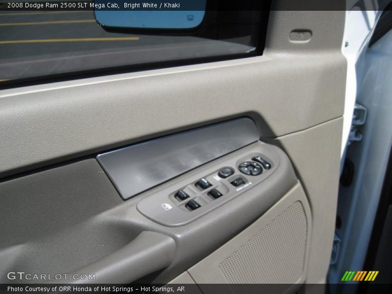 Bright White / Khaki 2008 Dodge Ram 2500 SLT Mega Cab