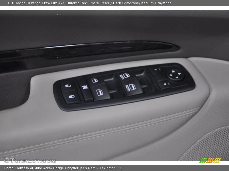 Inferno Red Crystal Pearl / Dark Graystone/Medium Graystone 2011 Dodge Durango Crew Lux 4x4