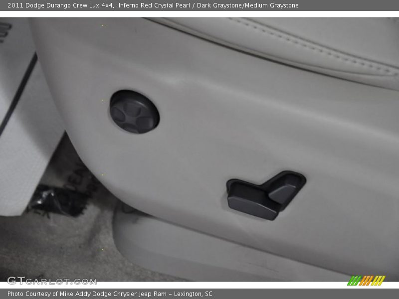 Inferno Red Crystal Pearl / Dark Graystone/Medium Graystone 2011 Dodge Durango Crew Lux 4x4