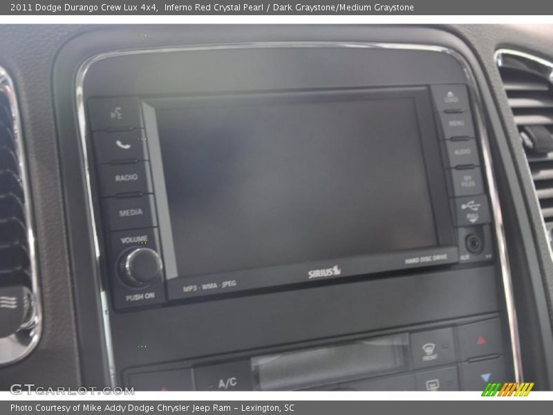 Inferno Red Crystal Pearl / Dark Graystone/Medium Graystone 2011 Dodge Durango Crew Lux 4x4
