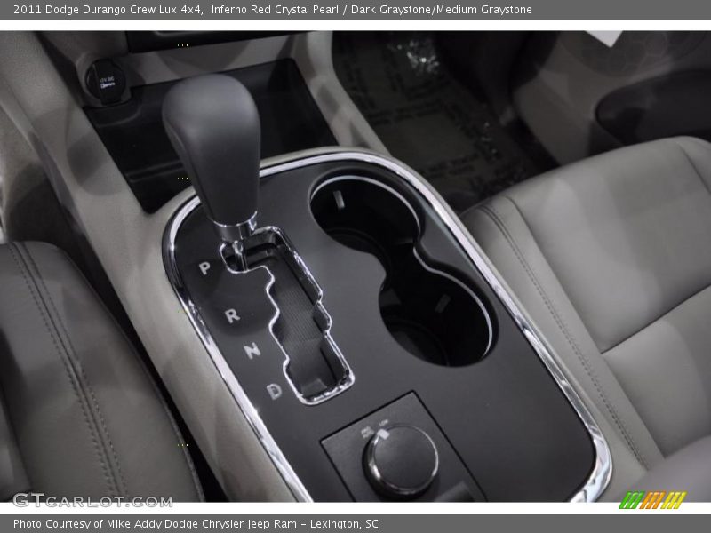 Inferno Red Crystal Pearl / Dark Graystone/Medium Graystone 2011 Dodge Durango Crew Lux 4x4