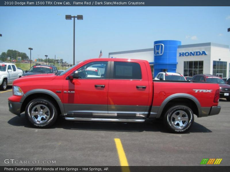 Flame Red / Dark Slate/Medium Graystone 2010 Dodge Ram 1500 TRX Crew Cab