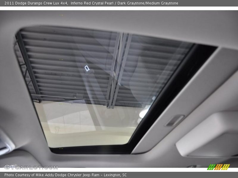 Inferno Red Crystal Pearl / Dark Graystone/Medium Graystone 2011 Dodge Durango Crew Lux 4x4