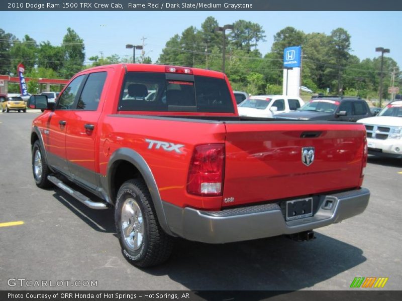 Flame Red / Dark Slate/Medium Graystone 2010 Dodge Ram 1500 TRX Crew Cab