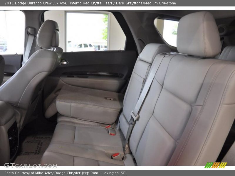 Inferno Red Crystal Pearl / Dark Graystone/Medium Graystone 2011 Dodge Durango Crew Lux 4x4