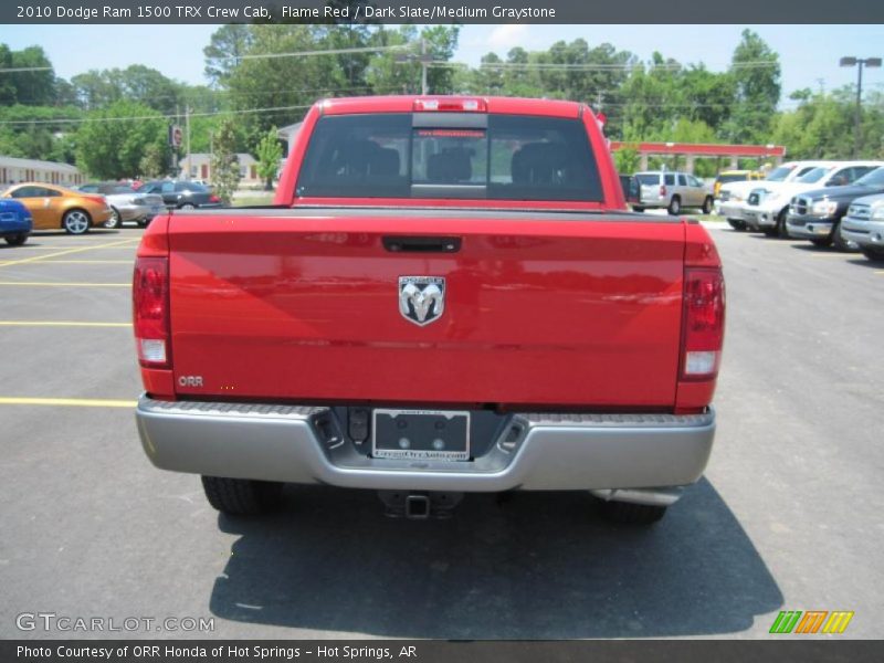 Flame Red / Dark Slate/Medium Graystone 2010 Dodge Ram 1500 TRX Crew Cab