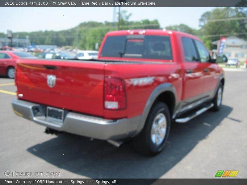 Flame Red / Dark Slate/Medium Graystone 2010 Dodge Ram 1500 TRX Crew Cab