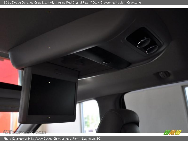 Inferno Red Crystal Pearl / Dark Graystone/Medium Graystone 2011 Dodge Durango Crew Lux 4x4