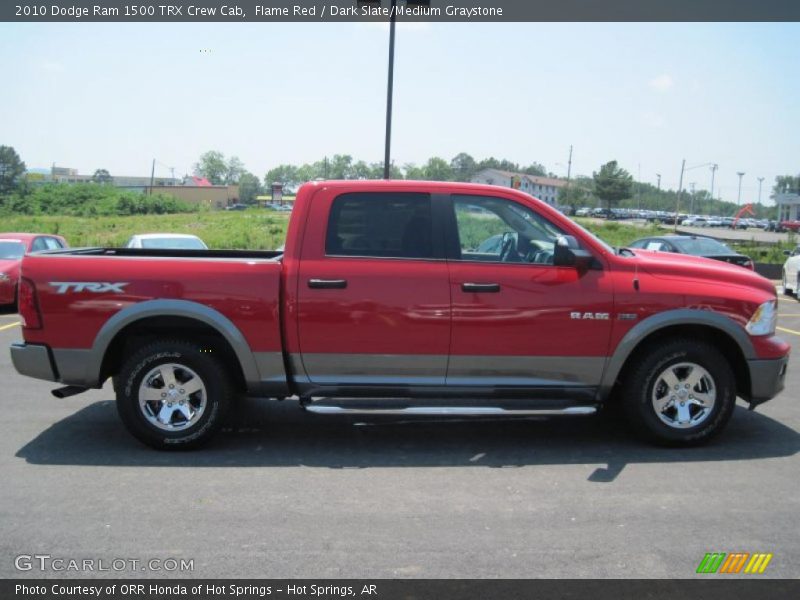 Flame Red / Dark Slate/Medium Graystone 2010 Dodge Ram 1500 TRX Crew Cab