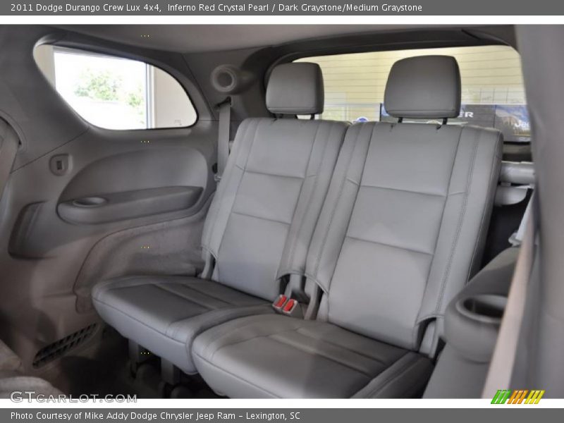 Inferno Red Crystal Pearl / Dark Graystone/Medium Graystone 2011 Dodge Durango Crew Lux 4x4