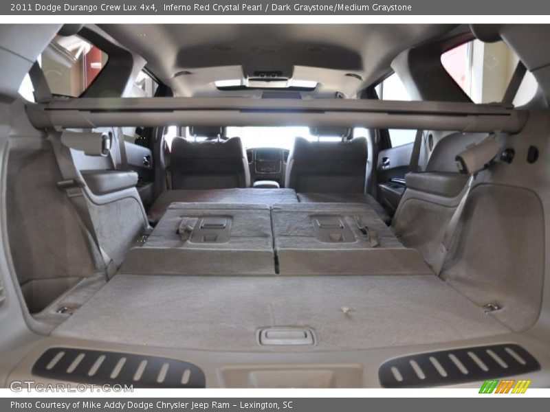 Inferno Red Crystal Pearl / Dark Graystone/Medium Graystone 2011 Dodge Durango Crew Lux 4x4