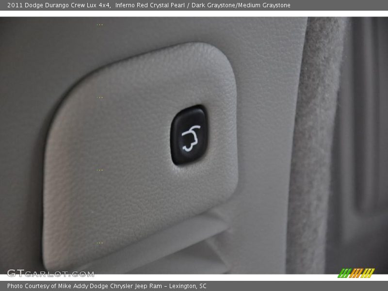 Inferno Red Crystal Pearl / Dark Graystone/Medium Graystone 2011 Dodge Durango Crew Lux 4x4