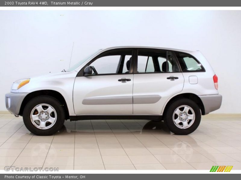 Titanium Metallic / Gray 2003 Toyota RAV4 4WD