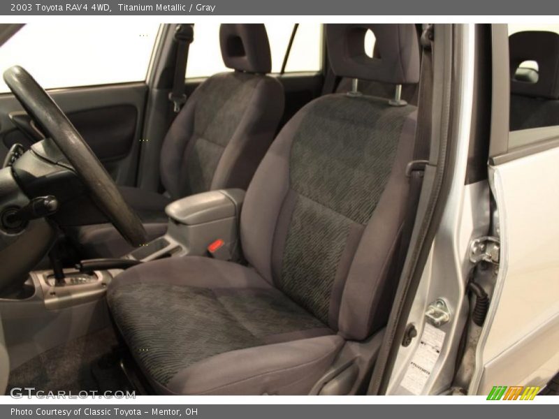 Titanium Metallic / Gray 2003 Toyota RAV4 4WD