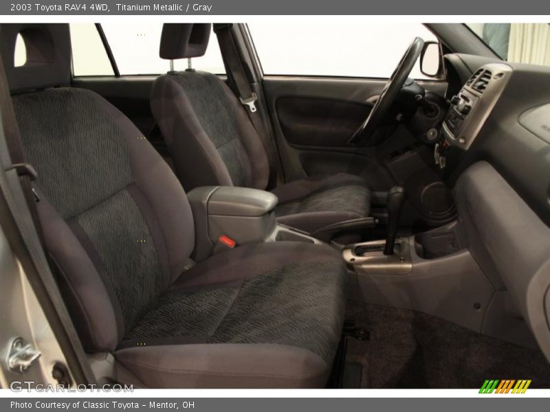 Titanium Metallic / Gray 2003 Toyota RAV4 4WD