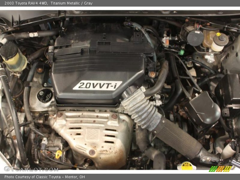 Titanium Metallic / Gray 2003 Toyota RAV4 4WD