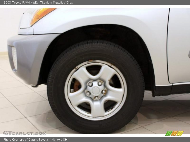 Titanium Metallic / Gray 2003 Toyota RAV4 4WD