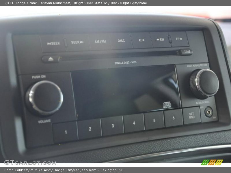 Bright Silver Metallic / Black/Light Graystone 2011 Dodge Grand Caravan Mainstreet