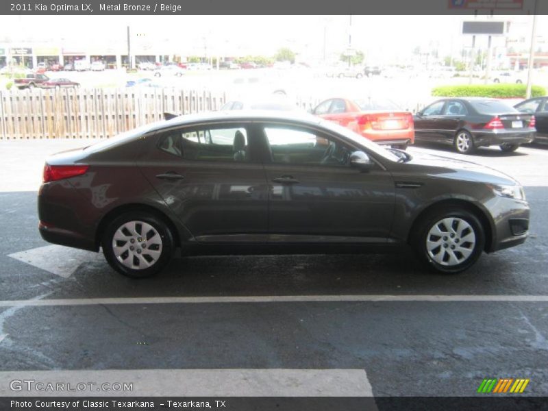 Metal Bronze / Beige 2011 Kia Optima LX