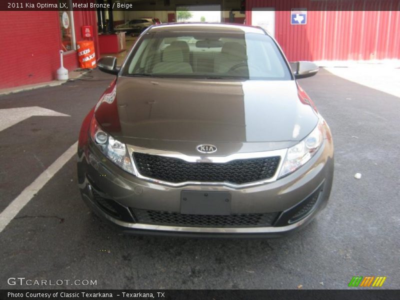 Metal Bronze / Beige 2011 Kia Optima LX
