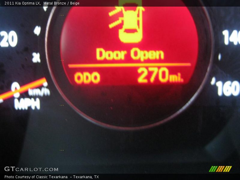 Metal Bronze / Beige 2011 Kia Optima LX