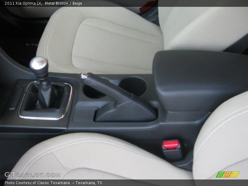 Metal Bronze / Beige 2011 Kia Optima LX