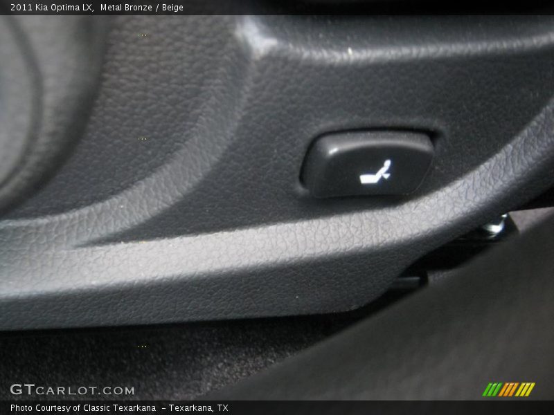Metal Bronze / Beige 2011 Kia Optima LX