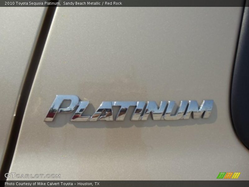  2010 Sequoia Platinum Logo