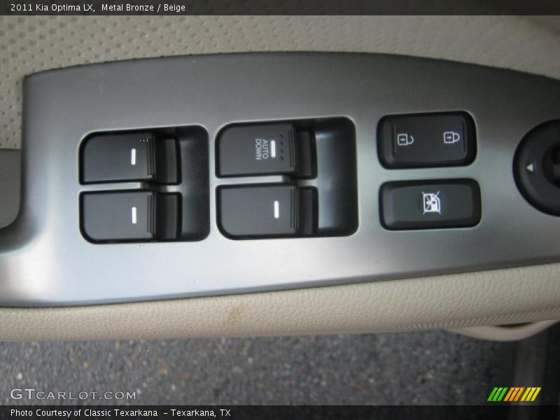 Metal Bronze / Beige 2011 Kia Optima LX