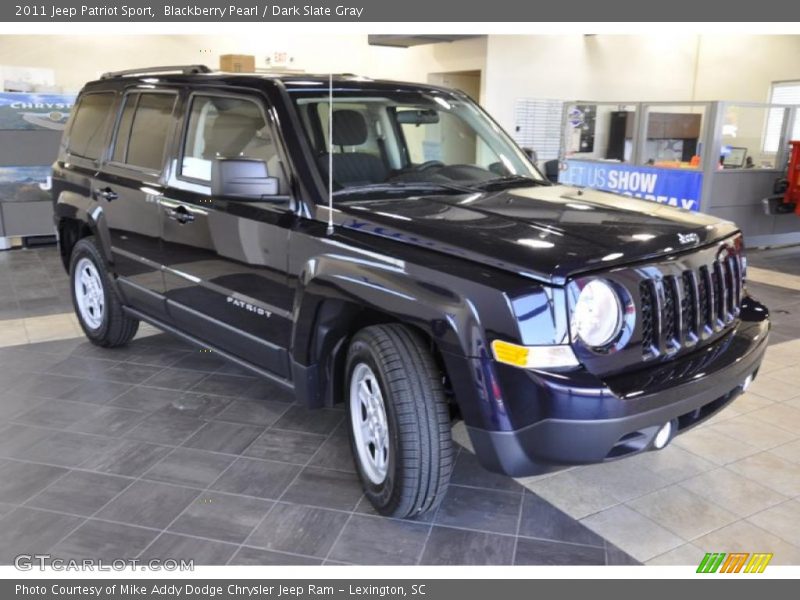 Blackberry Pearl / Dark Slate Gray 2011 Jeep Patriot Sport