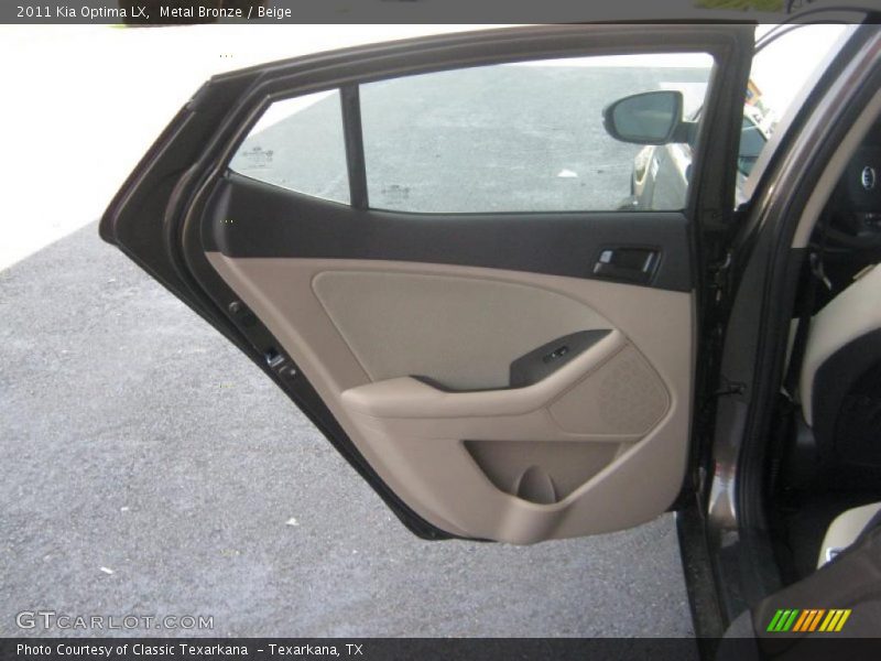 Metal Bronze / Beige 2011 Kia Optima LX