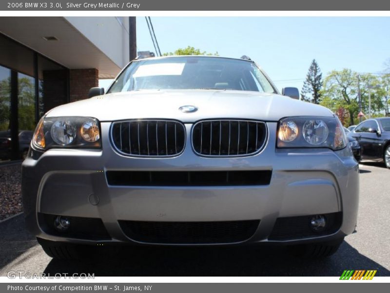 Silver Grey Metallic / Grey 2006 BMW X3 3.0i