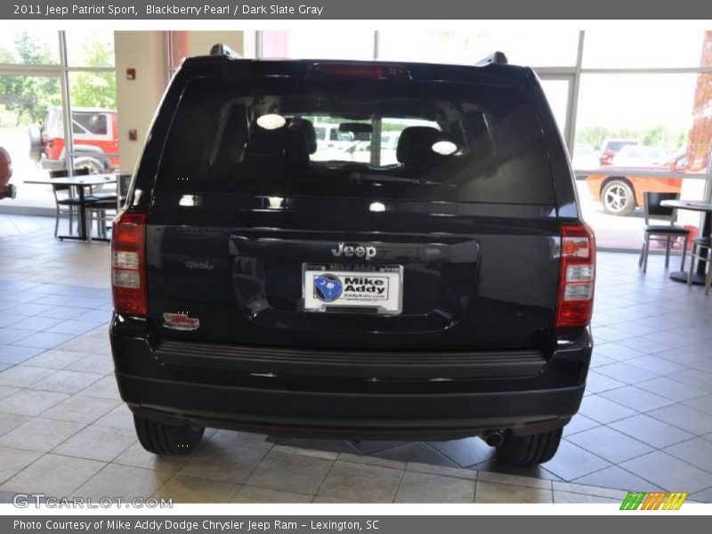Blackberry Pearl / Dark Slate Gray 2011 Jeep Patriot Sport