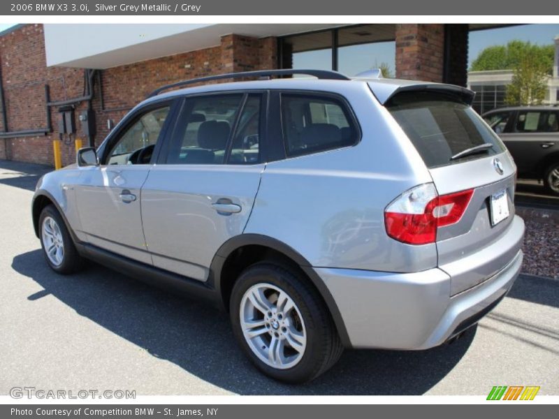 Silver Grey Metallic / Grey 2006 BMW X3 3.0i
