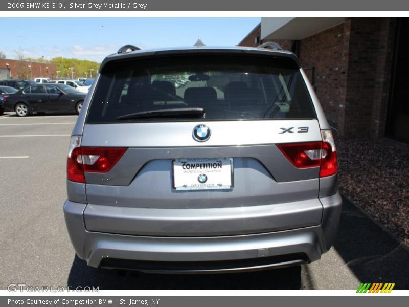 Silver Grey Metallic / Grey 2006 BMW X3 3.0i