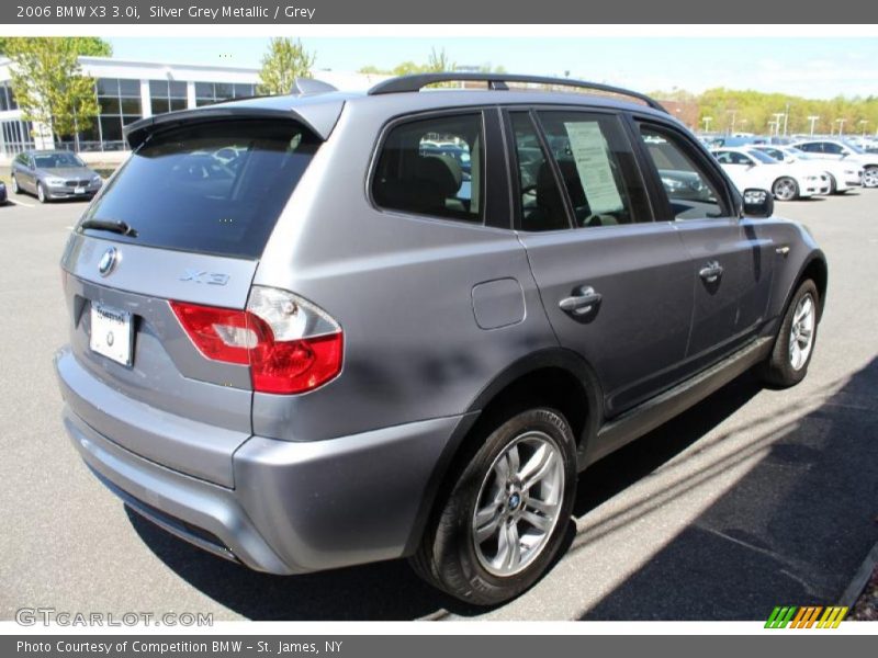 Silver Grey Metallic / Grey 2006 BMW X3 3.0i